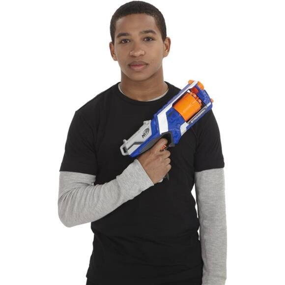 NERF N Strike Elite Strongarm Toy Blaster with Rotating Barrel - Picture 6 of 7